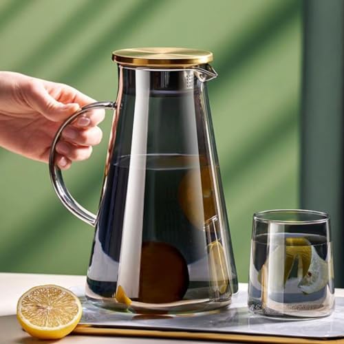 Hervidor de té de fruta de 1800 ml con manejo fácil para servir sin derrames 3