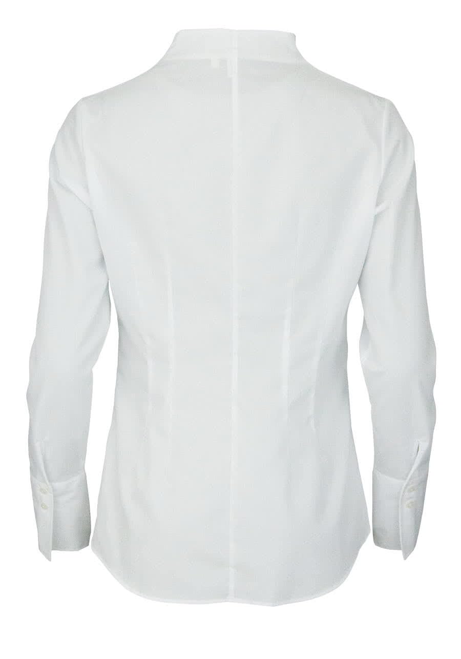 Seidensticker Damen Bluse - Hemdbluse - Kelchkragenbluse - Klassisch - Elegant - Bügelleicht - Slim Fit - Kurzarm - Uni - 100% Baumwolle