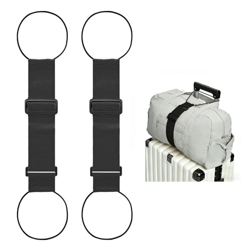 Multi-Use Adjustable Luggage Straps 2-Pack