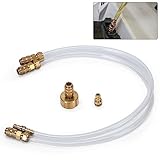 2PCS Hydraulic Steering Bleed Kit,Sea star Hydraulic Steering Filler Bleed Kit Use for Fill Hydraulic Steering Fuel,Hydraulic Steering Kit/Fill Kit Compatible with All Outboard Sterndrive & Inboard.