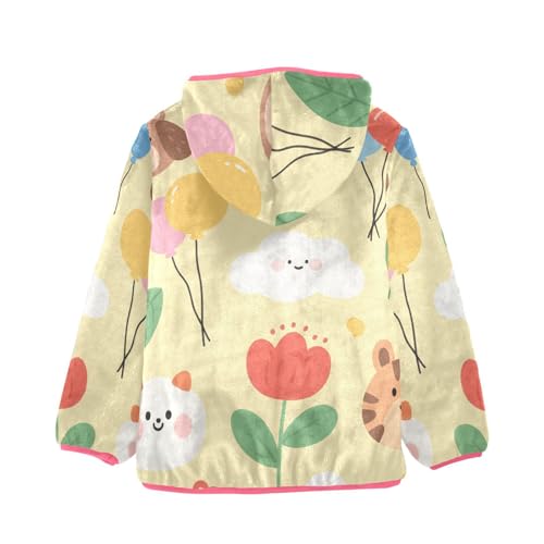 GuoChe Cute Animal Sherpa Coat2