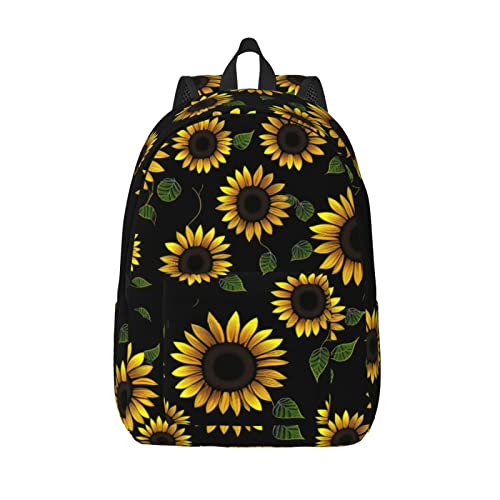 Mochila de girasoles para picnics y actividades al aire libre