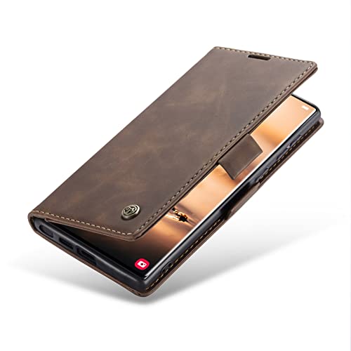 Capa para Galaxy S22 Ultra 5G, capa carteira para Galaxy S22 Ultra Classy, capa flip fólio com supor