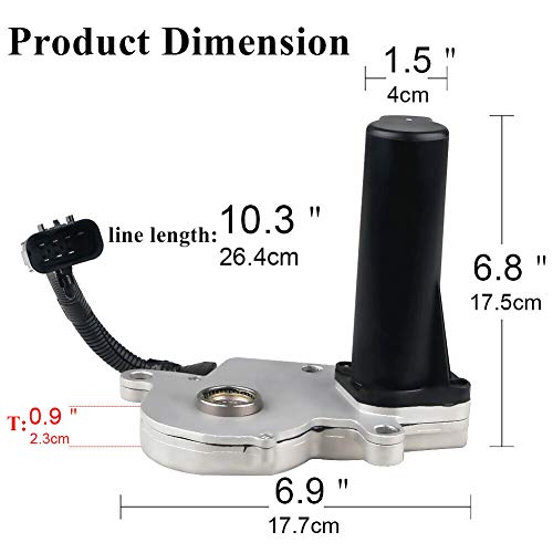 Cheriezing 19125571 Transfer Case Shift Motor 7 PIN Encode w/PRO Code NP8 for GMC & Chevy Replace# 600-910