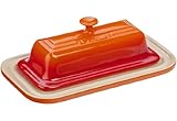 Le Creuset Stoneware Butter Dish, Flame