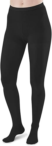 Miniatura 13 de 2 pares de medias de compresión de 20-30 mmHg con punta cerrada, opacas, graduadas, de apoyo para mujeres, alivia las venas varicosas Beige