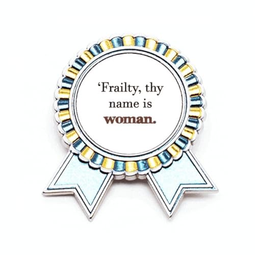 Broche pour femme M en métal argenté élégant style minimaliste