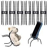 Six-Piece Value Pack: This affordable set includes six white spider phone holders offering exceptional value for stocking stuffers for perfect as tech gifts for family and cars offices and homes ensuring multi-location readiness with each holder serv...