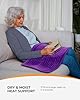 CooCoCo Large Electric Heating Pad for Back Pain & Cramps Relief, Birthday Gifts for Women Mom Wife Grandma, FSA Eligible Items, Auto Shut Off, Machine Washable, Heat Pad for Neck & Shoulder, Modena #1