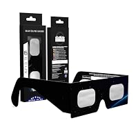 Absolute Eclipse Sonnenfinsternis Brille Astronomie 2026 zum Sehen der Sonnenfinsternis - ISO 12312-2 CE Zertifiziert - 6er Pack Familie - Design Orbiter - EU Hersteller Anerkannt AAS