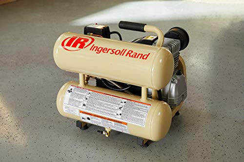 Ingersoll-Rand Twin-Stack P1IU-A9 2 HP 4 Gallon Portable Air Compressor 42672949 - Thumbnail 4