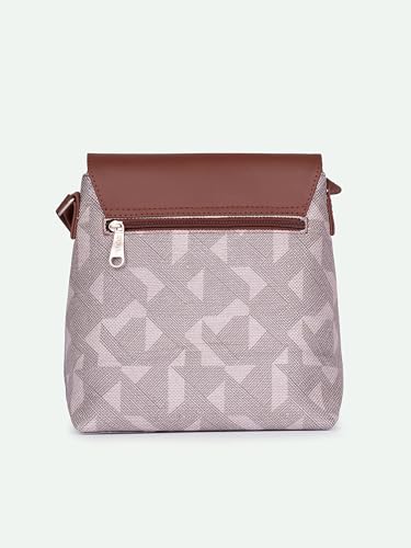 Image of ZOUK Flap Sling Bag | Crossbody Bags for Women | Women's Handbags | Stylish | Vegan Leather Evening Bag | Travel & Office Use | Purse and Wallet |