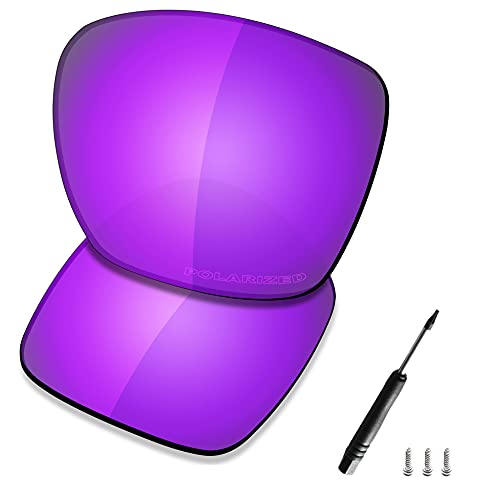 Image of SAUCER Premium Replacement Lenses & T4 Screwdriver & Screw for Oakley TwoFace XL OO9350 Sunglasses
