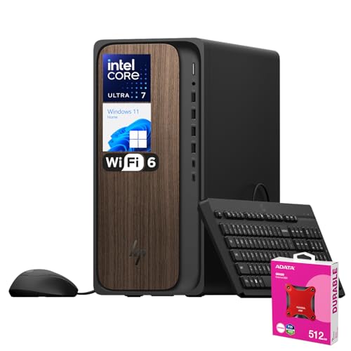 HP 2025 OmniDesk M03 rWlX  AI PC fXNgbvAIntel Core Ultra 7 265A16GB DDR5 RAMA1TB SSD USB CAWi-Fi 6AL KB & }EXAWindows 11 Hom