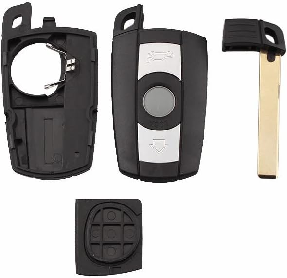 Hkgk Remote Car Key Shell 3 Button Case Styling Cover Fob For BMW E61 E90 E82 E70 E71 E87 E88 E89 X5 X6 For 1 3 5 6 Series