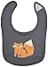 Hudson Baby Unisex Baby Cotton Bibs, Forest, One Size