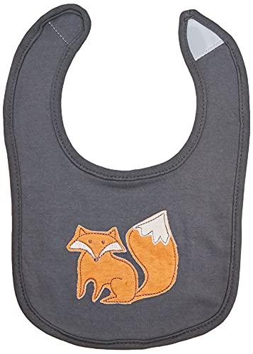 Image of Hudson Baby Unisex Baby Cotton Bibs, Forest, One Size