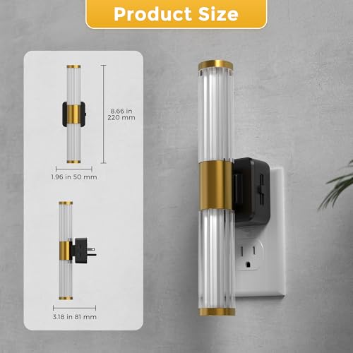 L LOHAS LED Rotating Night Light, Night Lights Plug into Wall, Light Sensor by L LOHAS LED - Used condition - Image 7