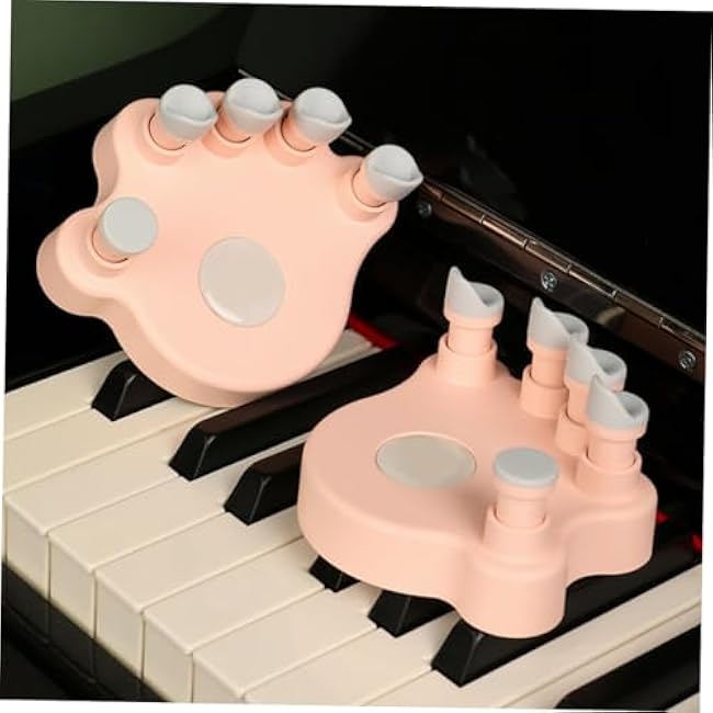 Healifty Finger Correction Trainer for Piano Beginners Posture Corrector with Five Button Design Portable Finger Exerciser to Develop Standard Playing Posture and Enhance Hand Grip Strength