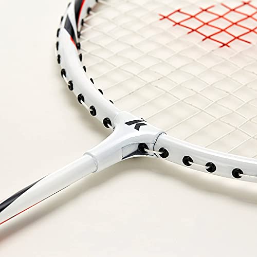 image for U/D Kawasaki- 2 Player Badminton Racquets Set Double Rackets Aluminum 