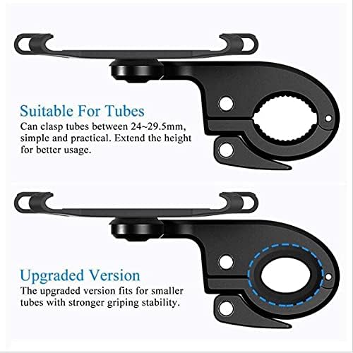 Tmom Phone Holder for Xiaomi Mijia M365 Electric Scooter Phone Mount 360 Rotation Anti-Slip Universal Phone Bracket