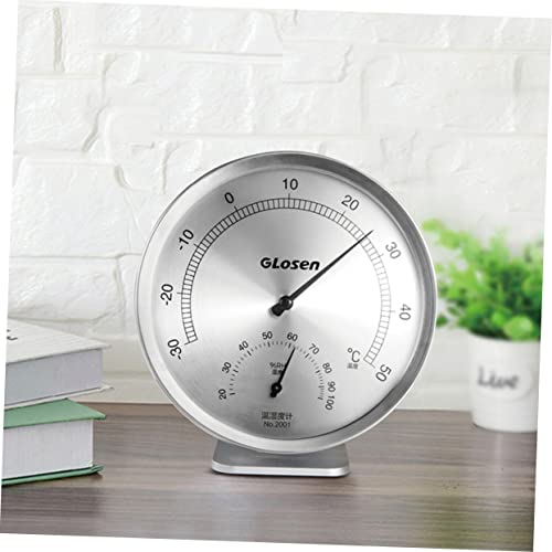 Happyyami Higrômetro De Mesa Termômetro De Mesa Área De Trabalho