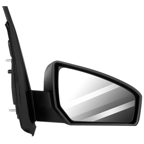 ECCPP Passenger Side Power Door Mirror for 2007-2012 Sentra Exterior Mirror Power Adjustment Non-Heated Non-Folding Black Textured Outside Rear View NI1321167