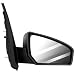 ECCPP Black Power Side View Door Mirror Passenger Side(RH) for 07-12 Nissan Sentra