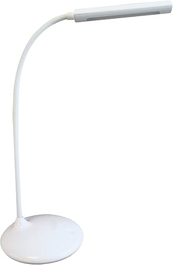 Unilux Nelly LED Desk Lamp, Dimmable, White