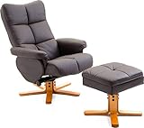 CONTENITORE NASCOSTO: Include uno scomparto nascosto sotto poggiapiedi per riporre libri, riviste e telecomandi.