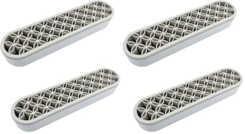 Image of TANG SONG 2 PCS Silicone Make up Brush Holder Cosmetic Storage Box Desktop Organizers (Gray) (Pack of 2)
