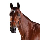 Material: 100% Leather Collegiate ComFiTec Crystal Snaffle Bit Full Size Brown