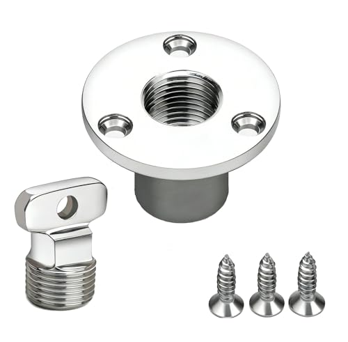 Tapón de drenaje de barco de acero inoxidable marino para desagüe