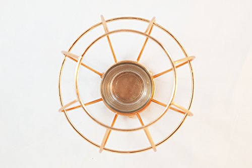 Alchemade Copper Wire Candle Holder - Metallic Votive And Tealight Candle Holder Centerpiece - Great For Weddings, Events, Parties And Glam Home Decor #TOP3