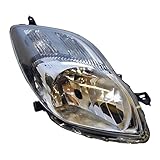 motore termico yaris hybrid Compatibile con TOYOTA YARIS RAS Proiettore Destro Elettrico Con Motore, Colore Nero, Lampada H4 per Toyota Yaris Dal 06-2009 All\'08-2011