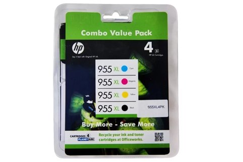 Model #955XL High Yield Value Pack Ink (Genuine) Compatible with HP Printer OfficeJet Pro 8710