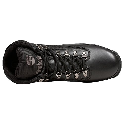 Timberland Timberland Men's Euro Boot, Black Smooth, 8 M US