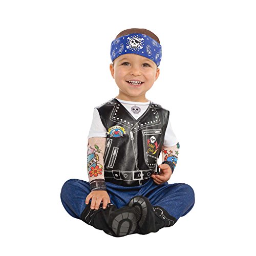 Amscan 9900881 - Costume da motociclista con