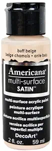 Americana Multi-Surface Satin Acrylic Paint 2oz-Buff Beige