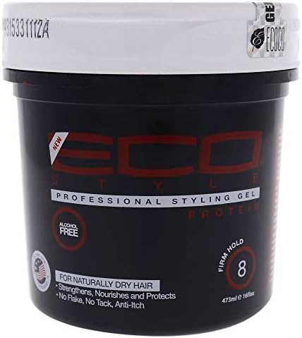 Ecoco Eco Style Gel - Regular Protein - Provides Moisture To Help Maintain Healthy Hair - Superior Hold And Long Lasting Shine - Conditions And Strengthens - Perfect For Updos And Twist - 16 Oz