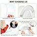 4Pcs Toilet Seat Splash Guard, Pee Shield & Urine Deflector for Boys, Anti-Splash Toilet Guard for Potty Training, Easy-to-Clean Portable Pee Deflector for Bathroom