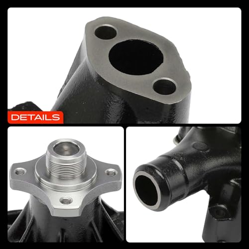 A-Premium Water Pump with Gasket [OHV 4.3 5.0 5.7L] Compatible with GMC, Chevy, Cadillac, Olds., Isuzu Cars - C/K-Class, Silverado 1500, Savana 1500 96-14, Express 3000, Yukon, Sierra 1500, NPR & More by A-Premium - Used condition - Image 9