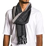Alpine Swiss Mens Plaid Scarf Softer Than Cashmere Scarves Winter Shawl - Image 3