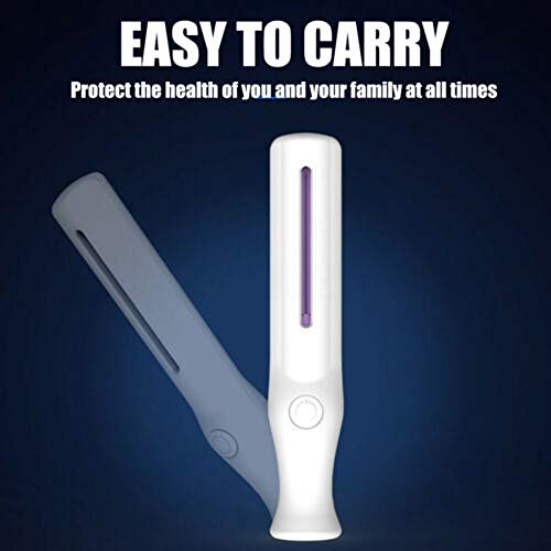 Btuty Lâmpada Desinfetadora de Luz UVC Portátil para Casa Hotel Doméstico Roupeiro Banheiro Cozinha