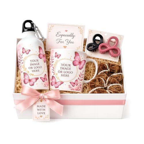 Image of Personalized Butterfly Gift Hamper for Women & Girls