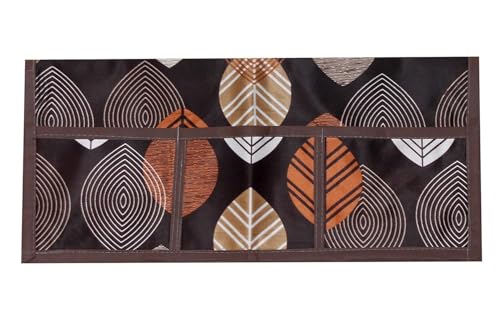 Image of REVEXO Refrigerator Single Door, Dustproof, Protective Cover for Fridges with Extra Storage Space Knit Top Cover with 6 Storage Pockets (130 x 54 cm) (Multicolour) REV-92