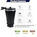 2Pcs Rear Air Spring Suspension Bags3U2Z5580PA Fit for Lincoln Town Car 1990-2011, Ford Crown Victoria 1993-2008, Mercury Grand Marquis 1992-2011, Replace OEM 3U2Z5580BA 6W1Z5560AA,FOVY5560A