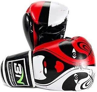 Guantes de Boxeo Hombre Guantes De Boxeo Interno For Hombres Mujeres Jóvenes Gruesos Nudillos Nudillos - Envolturas De Tela Transpirable Guantes De Bolsas Pesadas (Color : A, Size : 12oz)