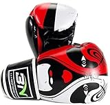 Ieather Boxing Gloves Innere Boxhandschuhe for Männer Frauen Jugend Dicke Knöchel Polsterung - Atmungsaktives Stoff Hand Wickelt Schwere Bag Handschuhe (Color : A, Size : 10oz)