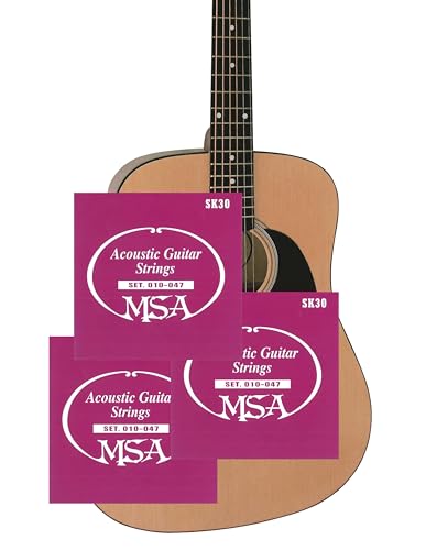 Lot de 3 cordes de guitare SK30-010-047